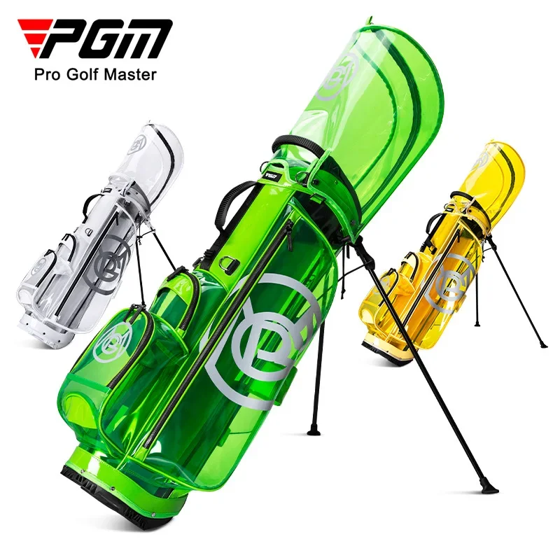 Golf Equipment Kit - กระเป๋ากอล์ฟ PGM ผู้หญิงคุณภาพสูงกันน้ําแบบพกพา Club Pack น้ําหนักเบาโปร่งใสใส่ชุดคลับ