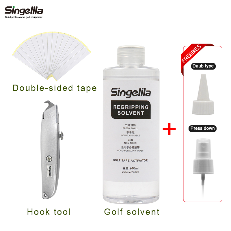 Golf Equipment Kit - ใหม่กอล์ฟคลับ Grip Kit แถบเทปกอล์ฟ Grip Removal