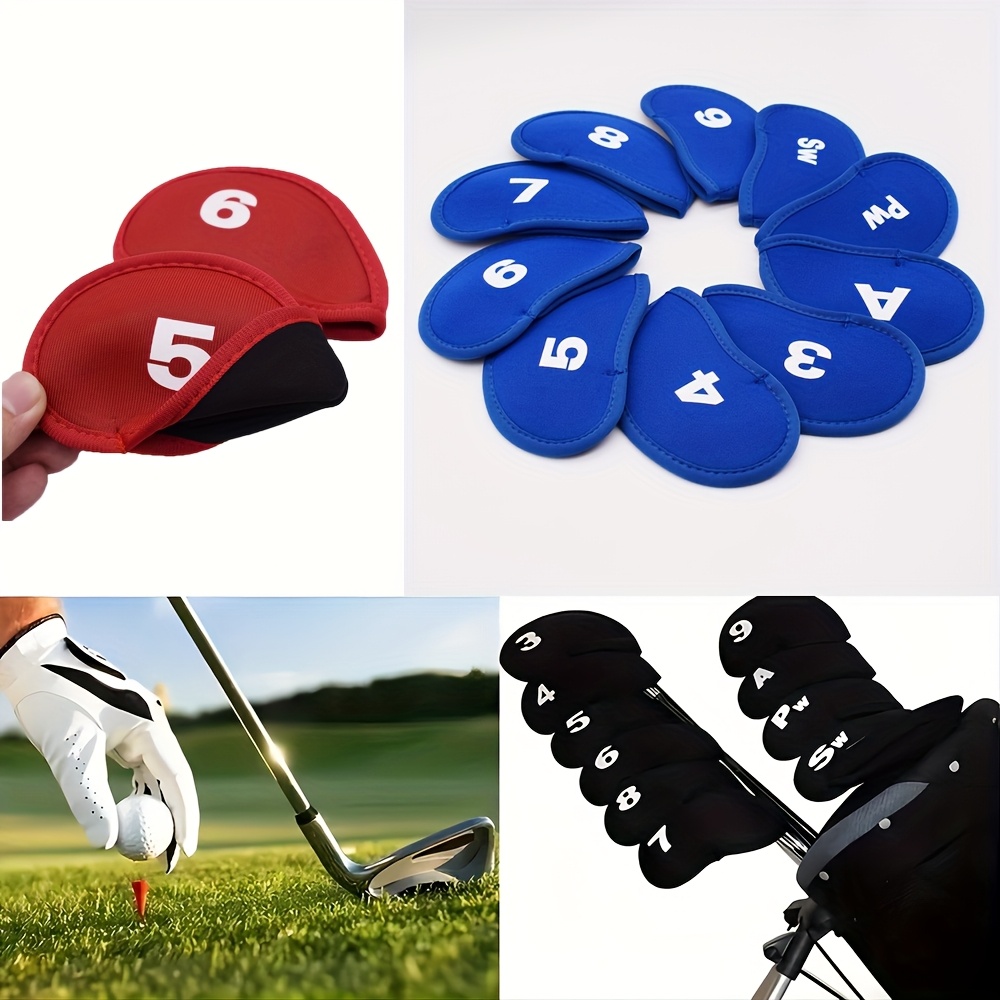 10 ชิ้นแบบพกพากอล์ฟคลับหัวเหล็ - Golf Equipment Kit บทวิจารณ์และราคา
